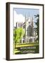 Winchester Cathedral - Dave Thompson Contemporary Travel Print-Dave Thompson-Framed Giclee Print