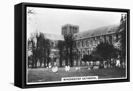 Winchester Cathedral, Hampshire, 1937-null-Framed Stretched Canvas
