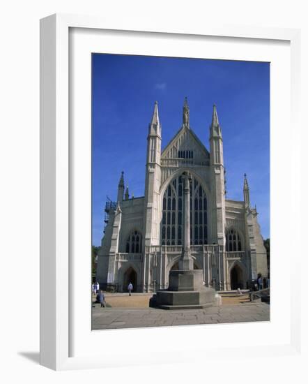 Winchester Cathedral, Hampshire, England, United Kingdom, Europe-Nelly Boyd-Framed Photographic Print
