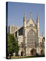 Winchester Cathedral, Hampshire, England, United Kingdom, Europe-Richardson Rolf-Stretched Canvas