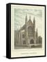 Winchester Cathedral, West Front-Hablot Knight Browne-Framed Stretched Canvas