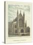 Winchester Cathedral, West Front-Hablot Knight Browne-Stretched Canvas