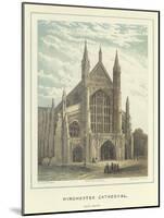 Winchester Cathedral, West Front-Hablot Knight Browne-Mounted Giclee Print