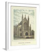 Winchester Cathedral, West Front-Hablot Knight Browne-Framed Giclee Print