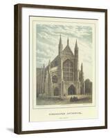 Winchester Cathedral, West Front-Hablot Knight Browne-Framed Giclee Print