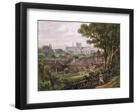Winchester Cathedral-null-Framed Art Print