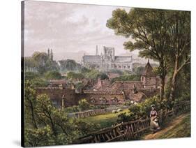 Winchester Cathedral-null-Stretched Canvas