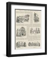 Winchester College, Five Hundredth Anniversary-null-Framed Premium Giclee Print