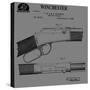 Winchester Magazine Fire Arm, 1888-Gray-Dan Sproul-Stretched Canvas