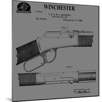 Winchester Magazine Fire Arm, 1888-Gray-Dan Sproul-Mounted Art Print