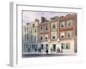 Winchester Street, 1850-Thomas Hosmer Shepherd-Framed Giclee Print