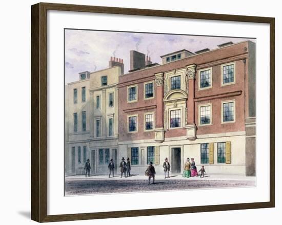 Winchester Street, 1850-Thomas Hosmer Shepherd-Framed Giclee Print