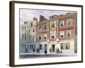 Winchester Street, 1850-Thomas Hosmer Shepherd-Framed Giclee Print