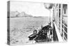 Winching a Cow onto a Boat Off the Coast of Chile, C1900s-null-Stretched Canvas