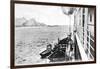 Winching a Cow onto a Boat Off the Coast of Chile, C1900s-null-Framed Giclee Print