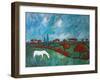 Wind and Meadow, 2010-Rob Woods-Framed Giclee Print