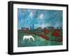 Wind and Meadow, 2010-Rob Woods-Framed Giclee Print