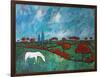 Wind and Meadow, 2010-Rob Woods-Framed Giclee Print