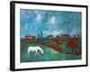 Wind and Meadow, 2010-Rob Woods-Framed Giclee Print