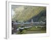 Wind and Rain Bridge at Diping, Guizhou Province, China, Asia-Christian Kober-Framed Photographic Print