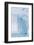 Wind and Water Sculpted Iceberg with Icicles at Booth Island, Antarctica, Polar Regions-Michael Nolan-Framed Photographic Print