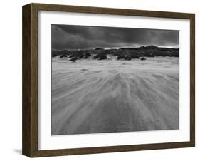 Wind Blown Sand on a Beach-Katrin Adam-Framed Photographic Print