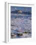 Wind-Blown Snow and Longs Peak, Rocky Mountain National Park, Colorado, USA-Scott T. Smith-Framed Photographic Print