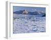 Wind-Blown Snow & Longs Peak Above Clouds, Rocky Mountains, Colorado, USA-Scott T. Smith-Framed Photographic Print