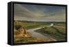 Wind Canyon Overlook-Galloimages Online-Framed Stretched Canvas