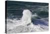 Wind Driven Ocean Waves, Cape Kiwanda, Oregon, USA-Jamie & Judy Wild-Stretched Canvas