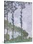 Wind Effect, Series of the Poplars, 1891-Claude Monet-Stretched Canvas