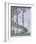 Wind Effect, Series of the Poplars, 1891-Claude Monet-Framed Giclee Print