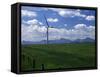 Wind Energy Development, Montana, USA-Diane Johnson-Framed Stretched Canvas