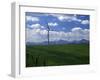 Wind Energy Development, Montana, USA-Diane Johnson-Framed Photographic Print