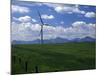 Wind Energy Development, Montana, USA-Diane Johnson-Mounted Photographic Print