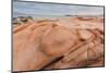 Wind-Eroded Sandstone Rock Formations in El Gato Bay, Baja California Sur, Mexico, North America-Michael Nolan-Mounted Photographic Print