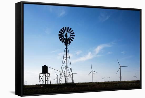 Wind Farm, Vega, Texas-Paul Souders-Framed Stretched Canvas