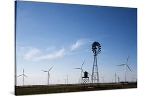 Wind Farm, Vega, Texas-Paul Souders-Stretched Canvas