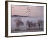 Wind Generators in Eifel Region Mountains Near Hallschlag, Germany, December 29, 2006-Roberto Pfeil-Framed Photographic Print