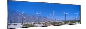 Wind Generators Near Palm Springs California USA-null-Mounted Photographic Print