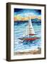 Wind in My Sail II-Carolee Vitaletti-Framed Art Print