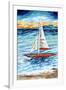 Wind in My Sail II-Carolee Vitaletti-Framed Art Print