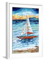 Wind in My Sail II-Carolee Vitaletti-Framed Art Print