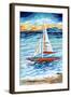 Wind in My Sail II-Carolee Vitaletti-Framed Art Print