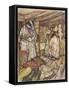 Wind in the Willows-Arthur Rackham-Framed Stretched Canvas