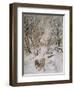 Wind in Willows, Rat Snow-Arthur Rackham-Framed Photographic Print