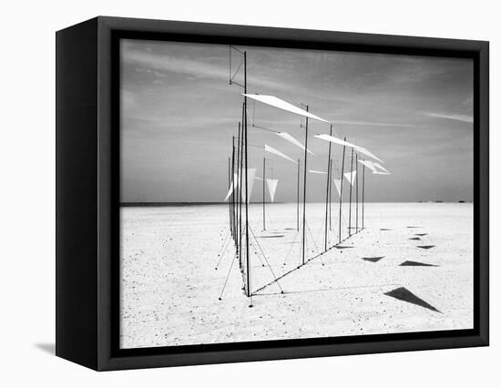 Wind-Installation II, 2015-Jaschi Klein-Framed Stretched Canvas