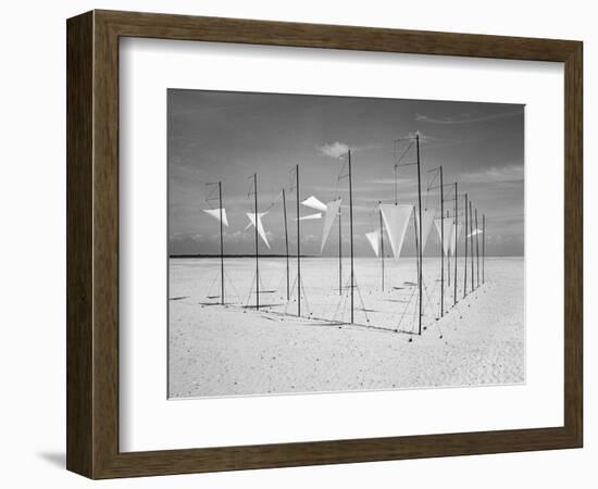 Wind-Installation II, 2015-Jaschi Klein-Framed Photographic Print