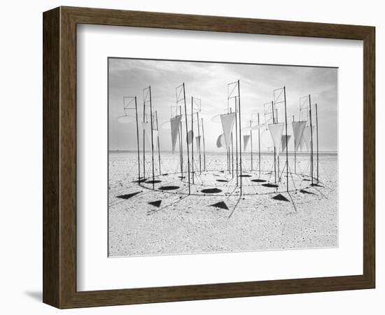 Wind-Installation II, 2015-Jaschi Klein-Framed Photographic Print