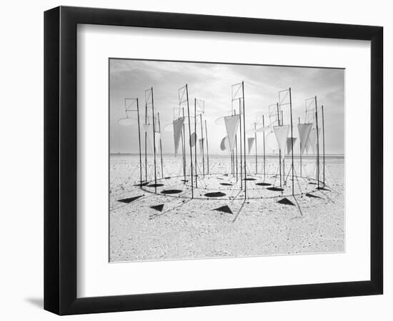 Wind-Installation II, 2015-Jaschi Klein-Framed Photographic Print